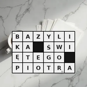 Hasło krzyżówkowe największa świątynia chrześcijańska - bazylika świętego piotra – rozwiązanie, synonimy, podpowiedzi i definicje krzyżówkowe